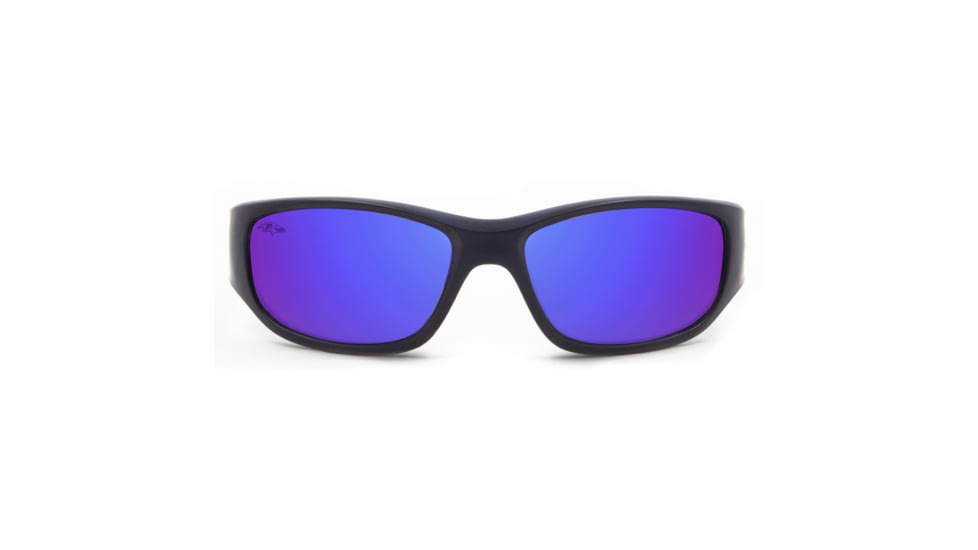 NFL Zone Baltimore Ravens Single Vision Prescription Sunglasses, Matte Dark Blue Frame, 655975T03SV