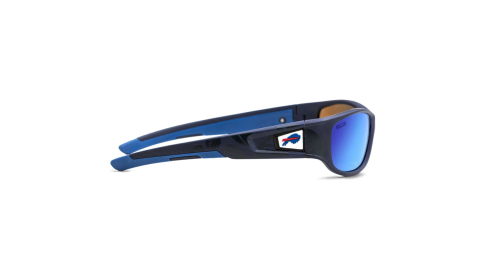 NFL Zone Buffalo Bills Single Vision Prescription Sunglasses, Matte Dark Blue Frame, 655975T04SV