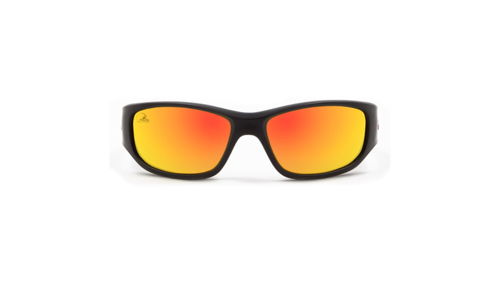 NFL Zone Cleveland Browns Single Vision Prescription Sunglasses, Matte Black Frame, 655975T08SV