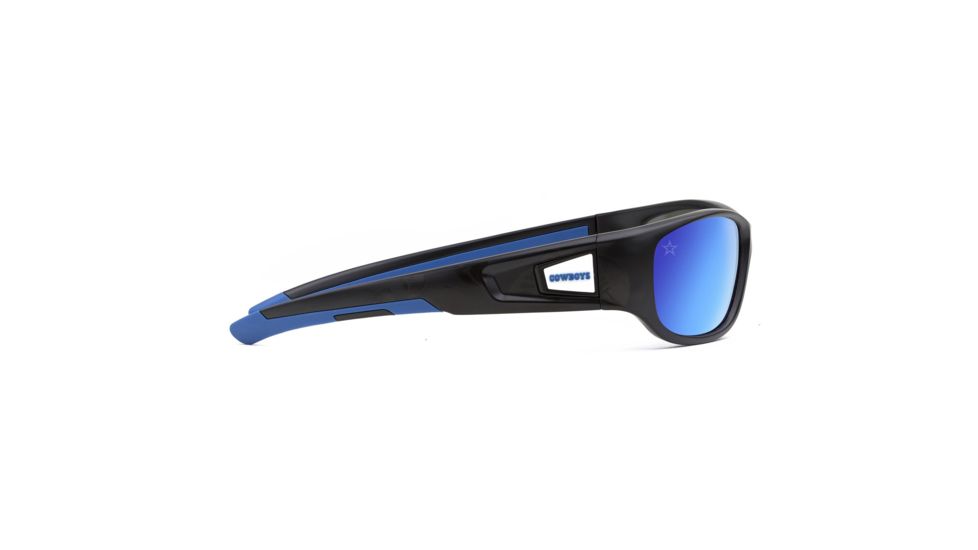 NFL Zone Dallas Cowboys Single Vision Prescription Sunglasses, Matte Black Frame, 655975T09SV