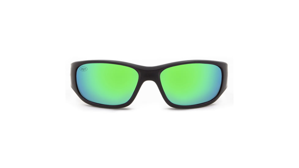 NFL Zone New York Jets Single Vision Prescription Sunglasses, Matte Black Frame, 655975T22SV
