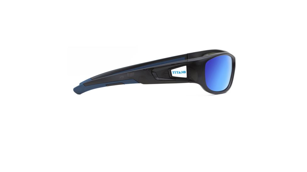 NFL Zone Tennessee Titans Single Vision Prescription Sunglasses, Matte Black Frame, 655975T31SV