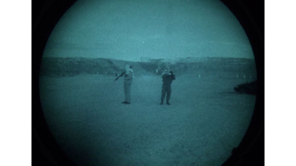 NG PVS7 Ghost MG Gen 3 Night Vision Goggles Ghost White Phosphor with Manual Gain, Black NGPVS73GM