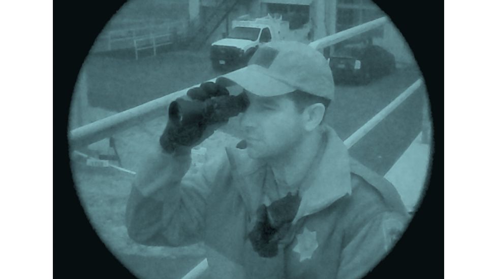 NG PVS7 Ghost MG Gen 3 Night Vision Goggles Ghost White Phosphor with Manual Gain, Black NGPVS73GM