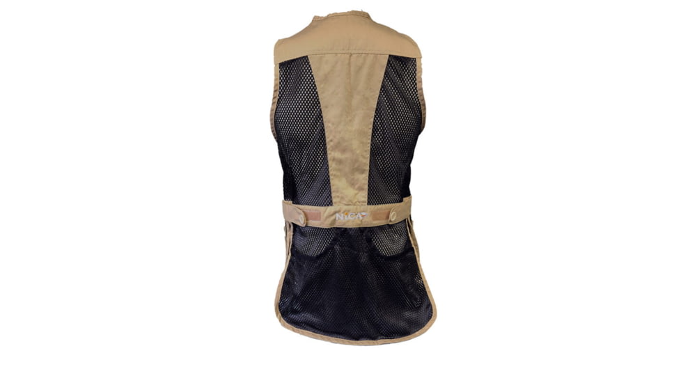 NICA Shooting Ambi Vest 2.0 - Youth, Khaki, Medium, VNI507-KHA-M