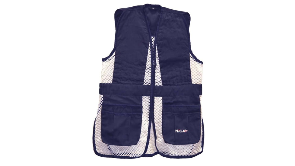 NICA Shooting Ambi Vest, Navy, Extra Large, VNI501-NAV-XL