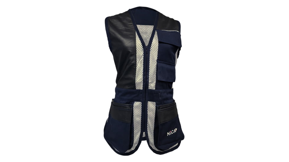 NICA Shooting Design 6 Right Handed Vest - Womens, Navy, Extra Small, VNI504-NAV-RH-XS