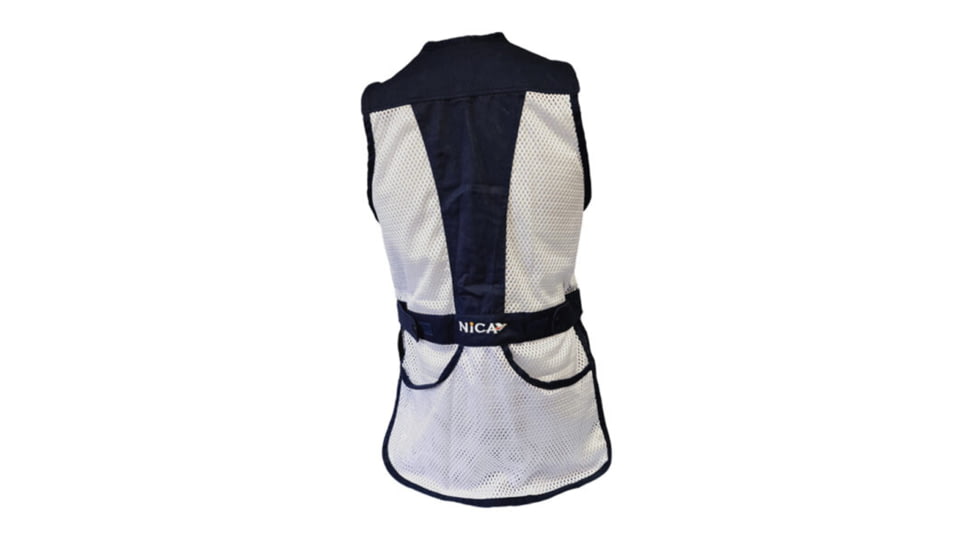 NICA Shooting Shooting Vest 2.0 - Youth, Navy, Extra Large, VNI507-NAV-XL
