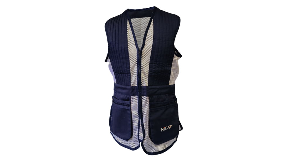 NICA Shooting Shooting Vest 2.0 - Youth, Navy, Extra Large, VNI507-NAV-XL