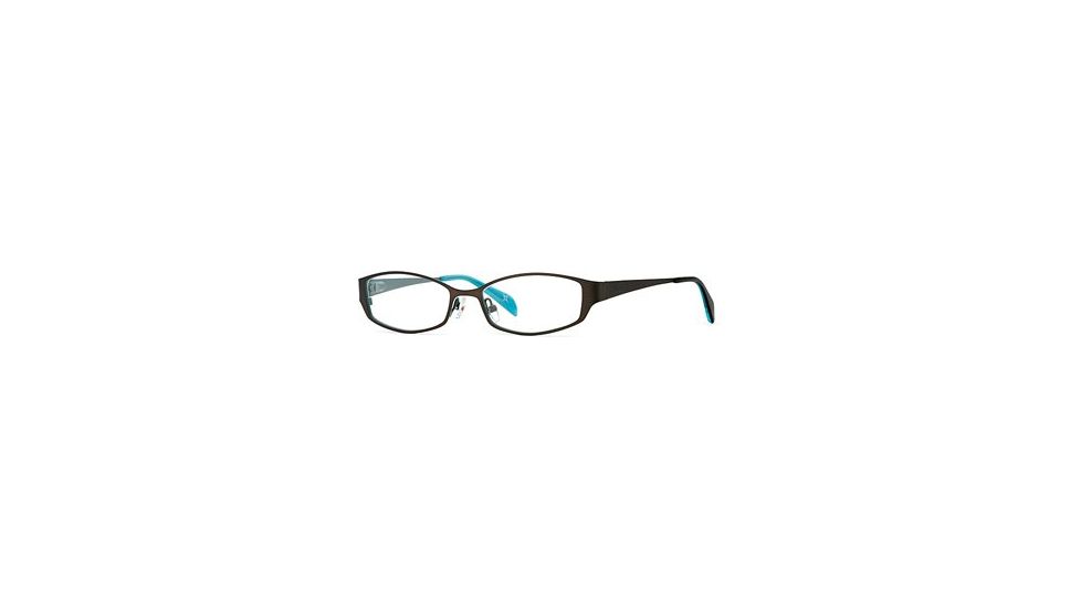 Nicole Miller Collection NL Double Vision SENL DOUB00 Eyeglass Frames - Water 4 Chocolate SENL DOUB005135 BN