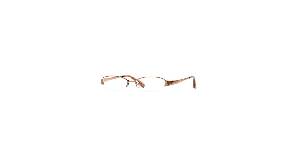 Nicole Miller Collection NL Lustre SENL LUST00 Bifocal Prescription Eyeglasses - Truffle SENL LUST005345 BN