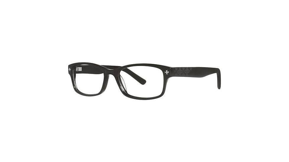 Nicole Miller Greene Eyeglass Frames - Frame Black, Size 51/14mm NMGREENE01