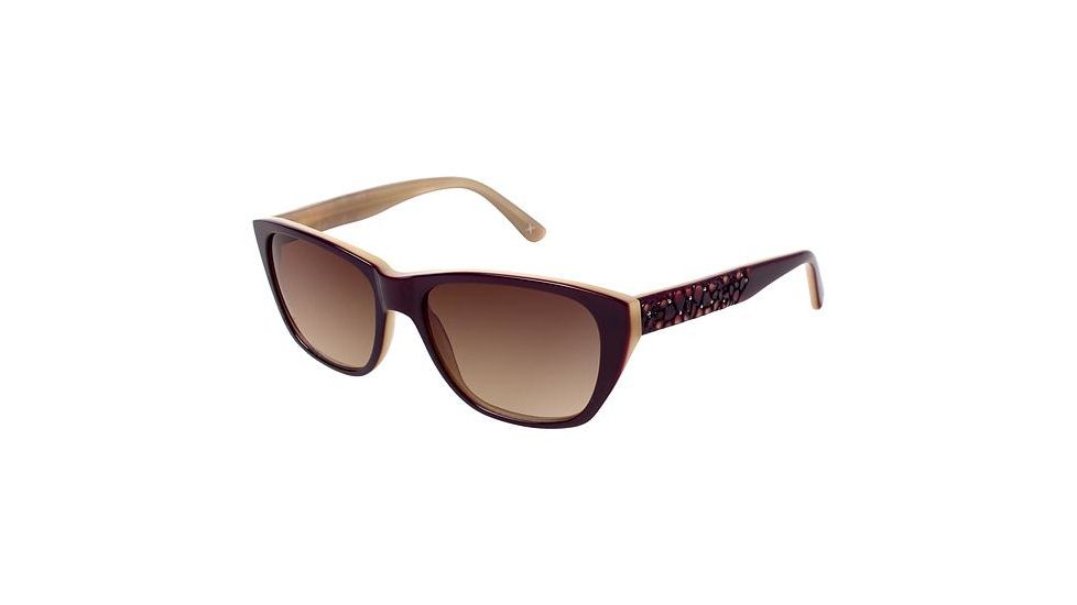 Nicole Miller HOLLAND Sunglasses - Frame Mulberry, Size 53/16mm NMHOLLAND03