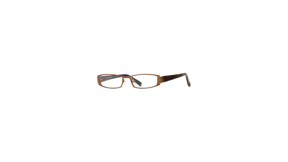 Nicole Miller Metropolis SENM METS00 Progressive Prescription Eyeglasses - Copper Spice SENM METS005240 TN