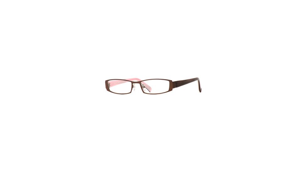 Nicole Miller Metropolis SENM METS00 Progressive Prescription Eyeglasses - Ginger Rose SENM METS005240 BN