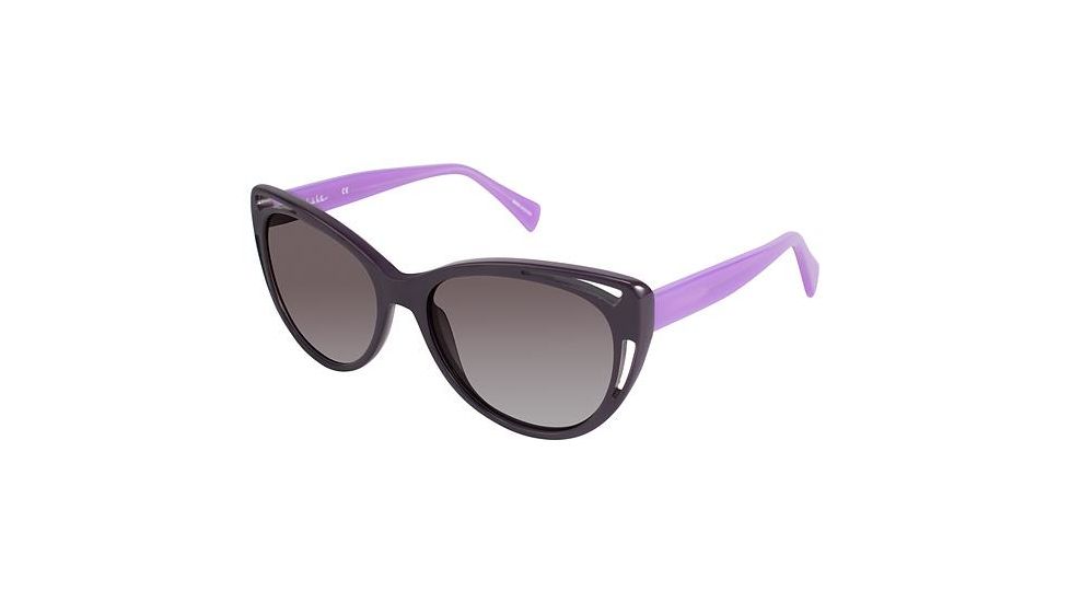 Nicole Miller Taylor Bifocal Prescription Sunglasses NMTAYLOR03 - Frame Color Dark Purple