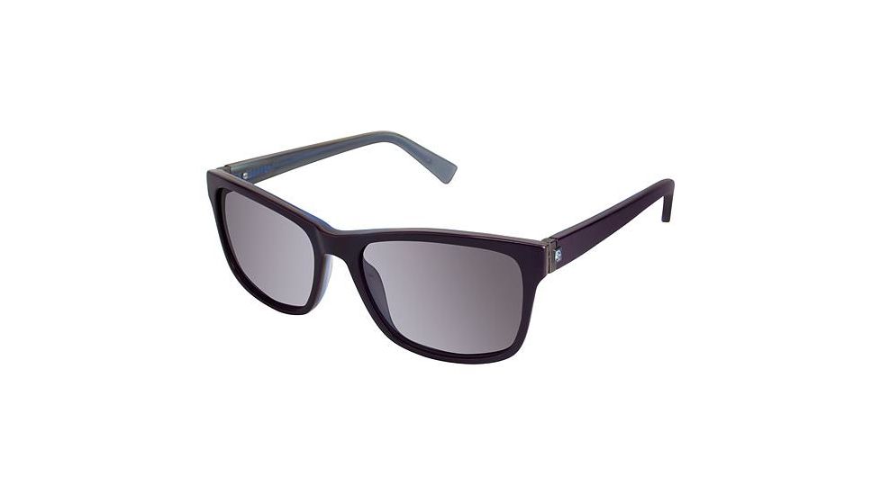 Nicole Miller Waterside Progressive Prescription Sunglasses NMWATERSIDE03 - Frame Color Dark Orchid