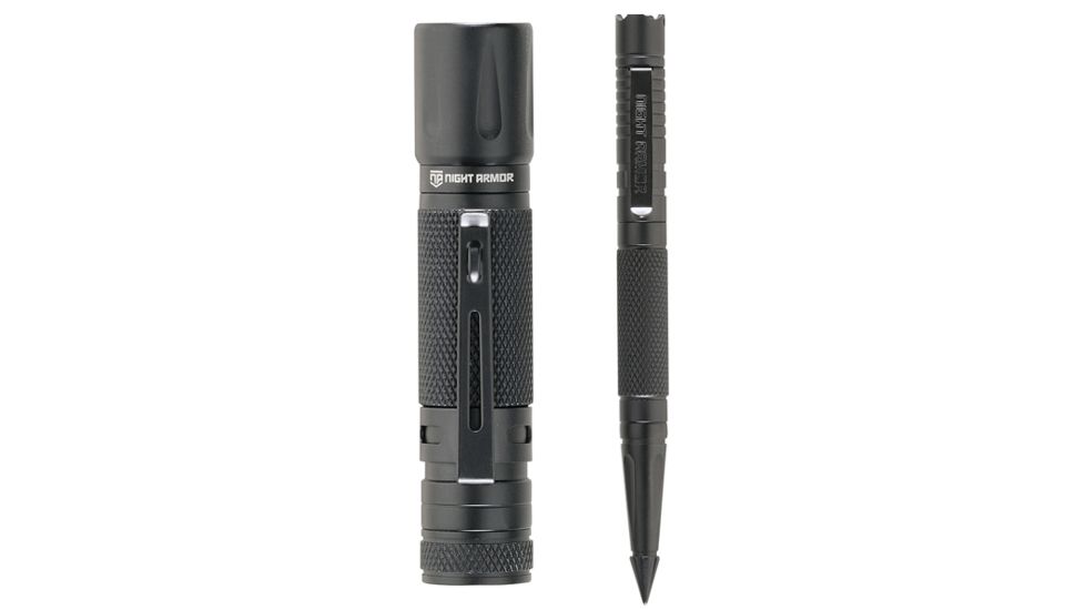Night Armor Tactical Pen and 1AA Flashlight