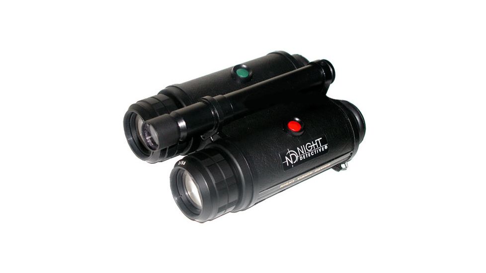 Night Detective Brand 2.5 Night Vision Compact Binocular - 2.5x with Powerful IR, ND BBR 2.5