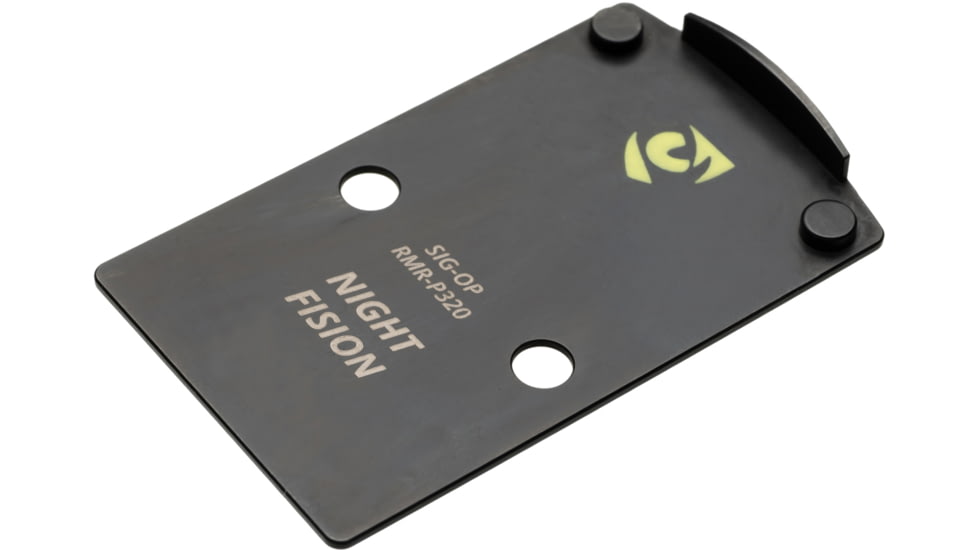 Night Fision Pistol Optic SIG Sauer P320 Optics Ready Adapter Plate, Trijicon RMR/Holosun 507c, Black, SIG-OP-RMR-P320