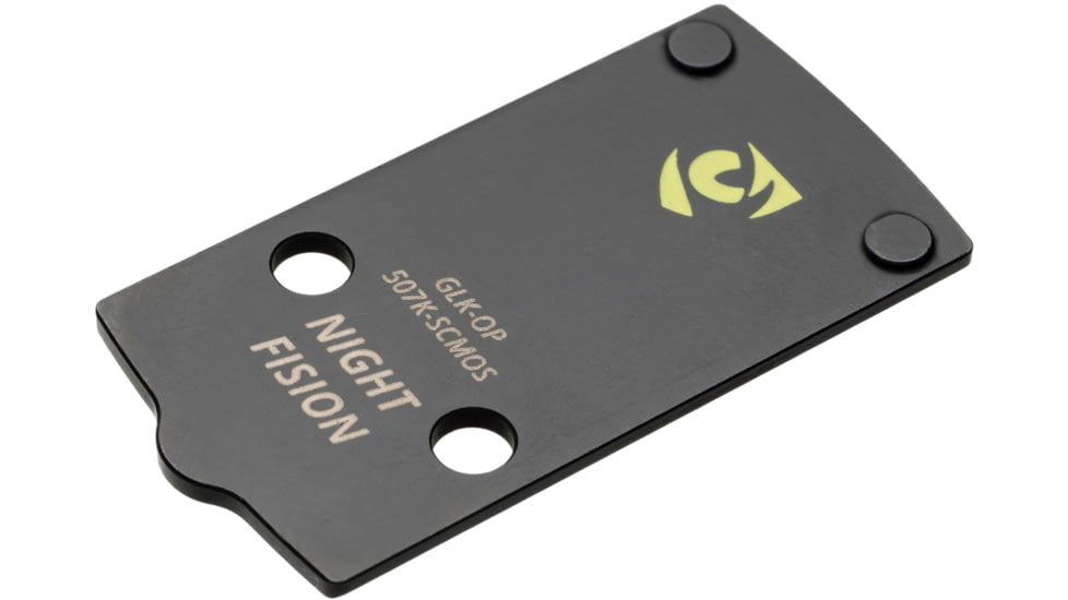 Night Fision Holosun 507k/407k Adaptor Plate, Black, GLK-OP-507k-SCMOS