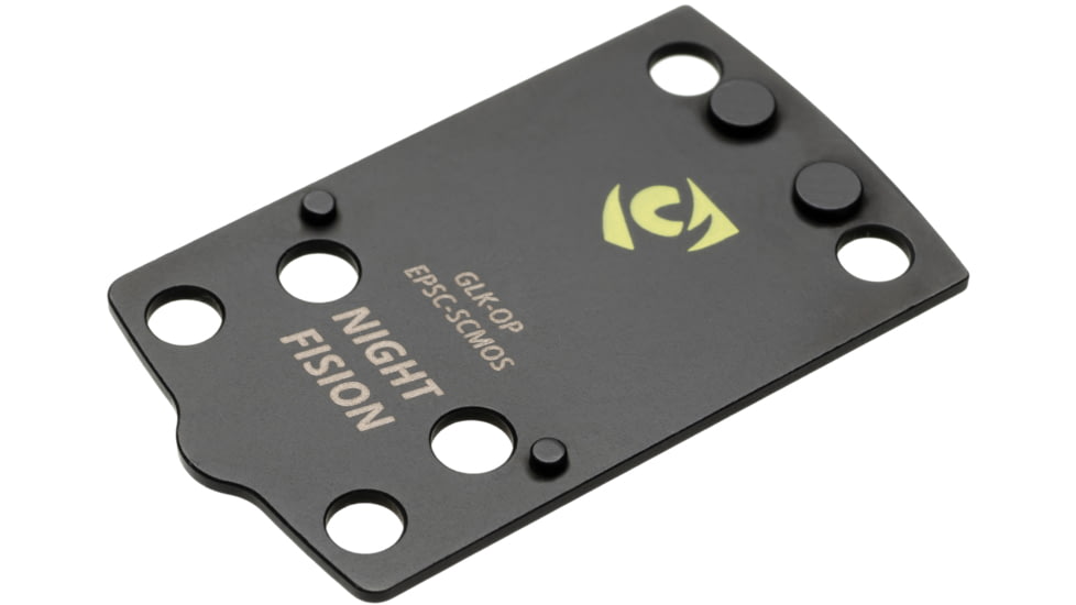 Night Fision EPS Carry to Glock 43x/48 MOS Optic Mounting Plate, Black, GLK-OP-EPSC-SCMOS