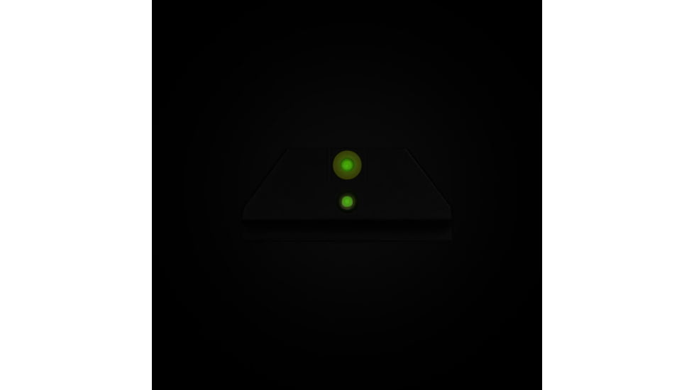 Night Fision GLK001015YGZ Night Sight Set Accur8 Front/Square Rear Glock 17/17L