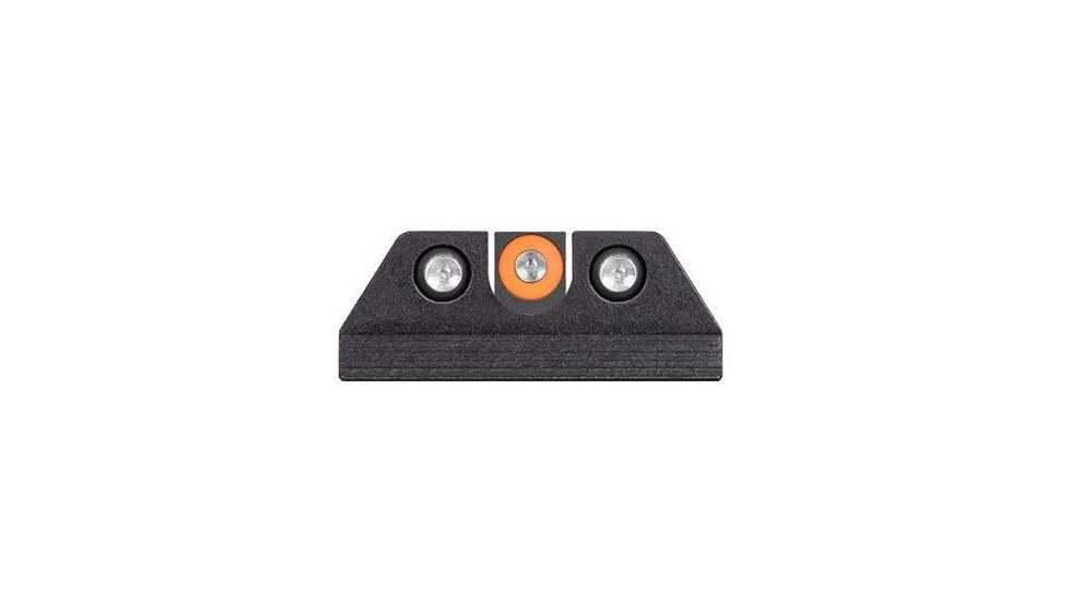 Night Fision Standard Height Night Sight Set, Mossberg MC1sc/MC2/MC2c, Orange Front Ring, U Notch Rear, MBG-352-007-OGZG