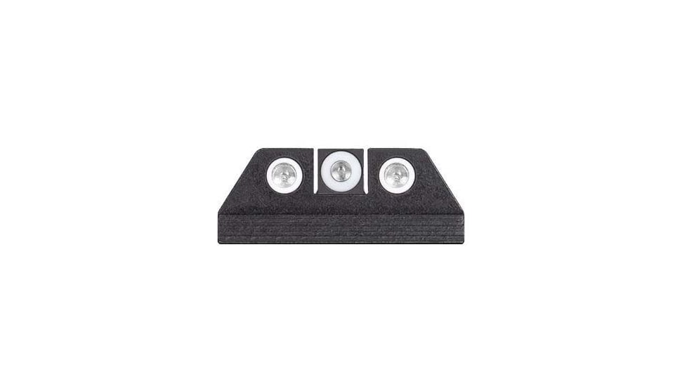 Night Fision Standard Height Night Sight Set, Mossberg MC1sc/MC2/MC2c, White Front Ring, White Rear Rings, MBG-352-003-WGWG
