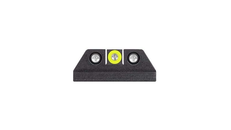 Night Fision Standard Height Night Sight Set, Mossberg MC1sc/MC2/MC2c, Yellow Front Ring, MBG-352-003-YGZG