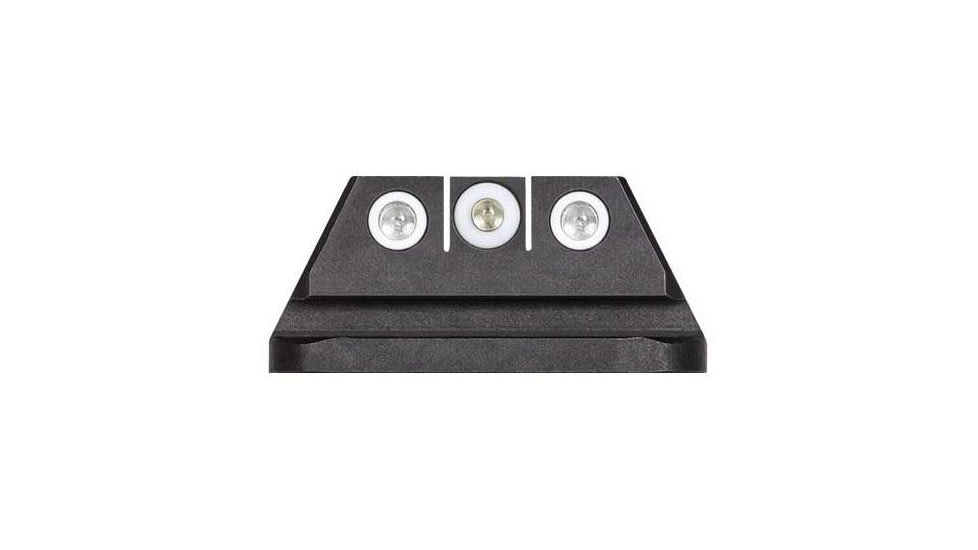 Night Fision Standard Height Night Sight Set, Walther PPQ/PDP/PPQ M2, White Front Ring, White Rear Rings, WAL-276-003-WGWG