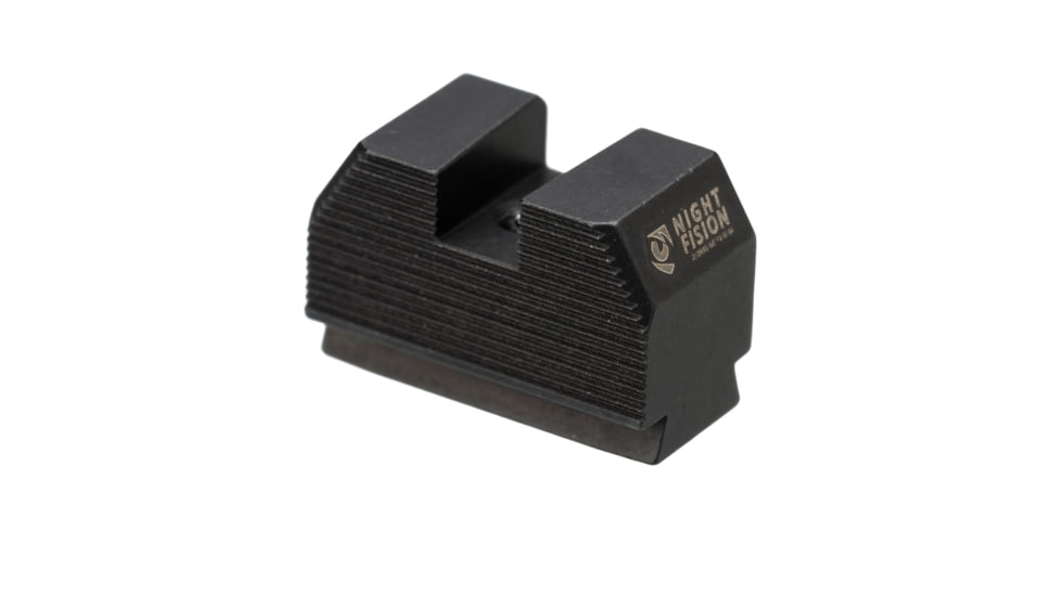 Night Fision Optic Height Fiber Sight Set, Sig P320 w/ RMR/507c/SRO, Red Front, Black, SIG-183-345-332-RFZX