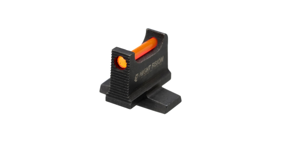 Night Fision Optic Height Fiber Sight Set, Sig P320 w/ RMR/507c/SRO, Red Front, Black, SIG-183-345-332-RFZX