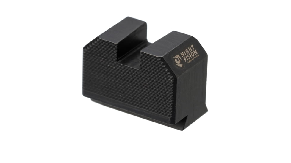 Night Fision Optic Height Fiber Sight Set, Smith &amp; Wesson M&amp;P 2.0 w/ RMR/507c/SRO, Red Front, Black, SAW-206-311-402-RFZX