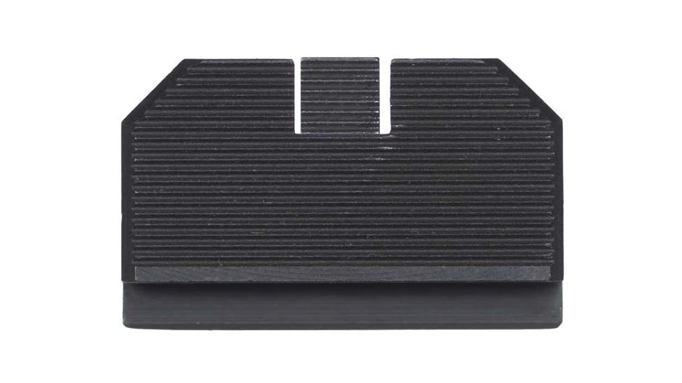 Night Fision Optic Plate + Blacked Out Sights Combo ACRO to Glock Full Size MOS, Black, GLK-OPBS-ACRO-MOS-ZXZX