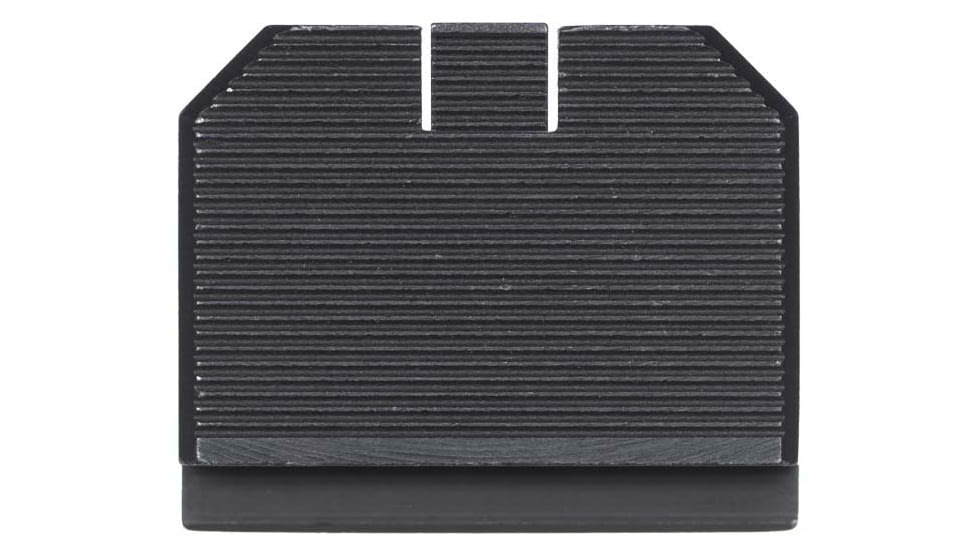 Night Fision Optic Plate + Blacked Out Sights Combo DPP/Romeo Pro to Glock Full Size MOS, Black, GLK-OPBS-DPP-MOS-ZXZX