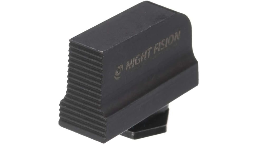 Night Fision Optic Plate + Blacked Out Sights Combo EPS to Glock Full Size MOS, Black, GLK-OPBS-EPS-MOS-ZXZX