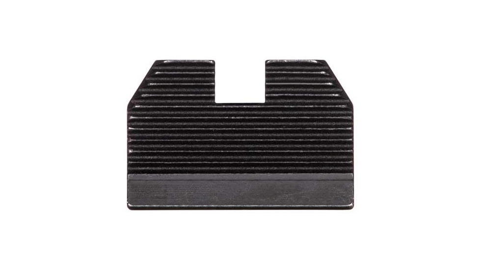 Night Fision Optic Plate + Tritium Ylw Front Sight Combo RMR/507c to Sig P320, Black, SIG-OPBS-RMR-P320-YGZX