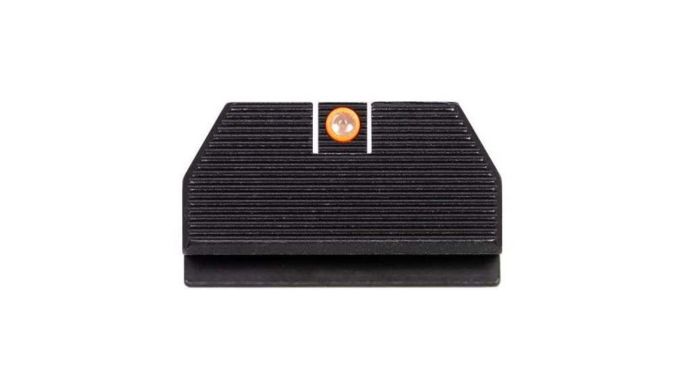 Night Fision Optics Ready Stealth CZ Night Sight Set, CZ P-10 C/F/S, Orange Front Ring, Blank Rear Sight, CZU-077-286-355-OGZX