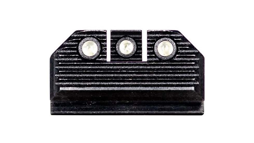 Night Fision Optics Ready Stealth Springfield Armory Night Sight Set, Springfield Hellcat OSP/XD-S w/ 507k, Black Front Ring, SPR-229-248-268-ZGZG