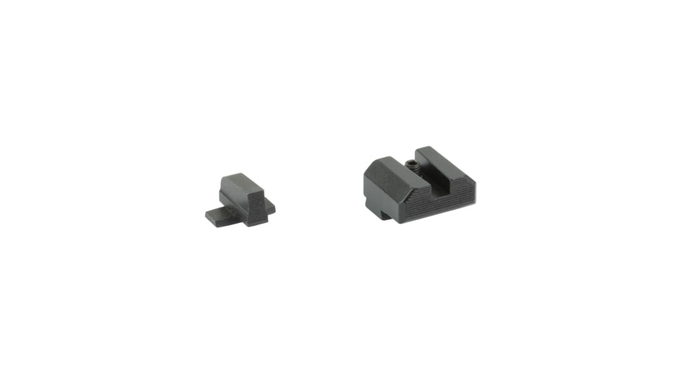 Night Fision Optics Ready Stealth Series Front and Rear Pistol Sight, Springfield Armory Echelon, Black Front, Black Rear, Black, SPR-230-248-268-ZXZX