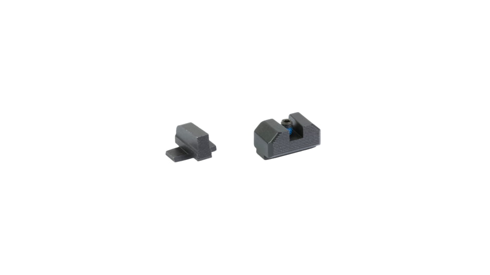 Night Fision Optics Ready Stealth Series Front and Rear Pistol Sight, Springfield Armory Hellcat OSP/RDP, Black Front, Black Rear, Black, SPR-229-248-268-ZXZX