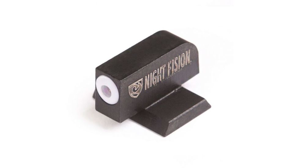Night Fision Perfect Dot Front Night Sight Only, White Front w/Green Tritium, Fits Canik TP9SFx/TP9SFL/TP9SF ELITE/TP9SF/TP9SA, CNK-025-001-WGXX