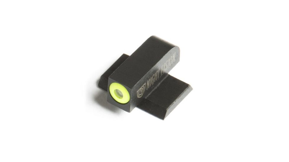 Night Fision Perfect Dot Front Night Sight Only, Yellow Front w/Green Tritium, Fits Smith &amp; Wesson M&amp;P/M&amp;P M2.0/M&amp;P SHIELD/SD9 VE, SAW-200-001-YGXX