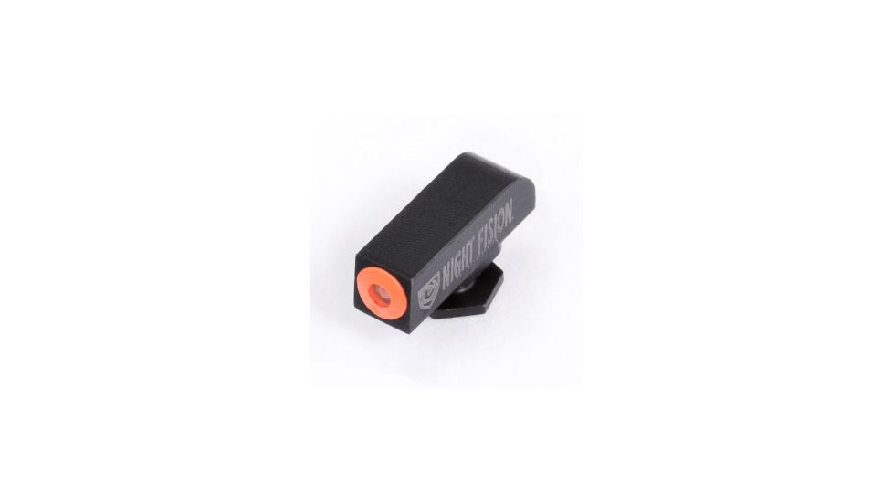 Night Fision Perfect Dot Night Sight Set w/Orange Front, U Black Rear, w/Green Tritium, Glock 17/17L/19/22-28/31-35/37-39, GLK-001-007-OGZG
