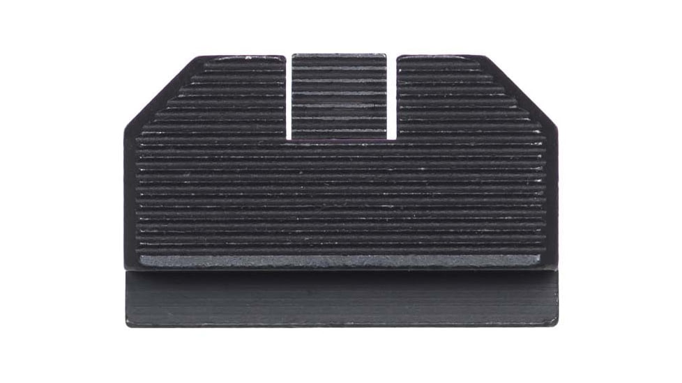 Night Fision Plate + Blacked Out Sights Combo 507K to Glock 43x MOS, Black, GLK-OPBS-507K-43X-ZXZX