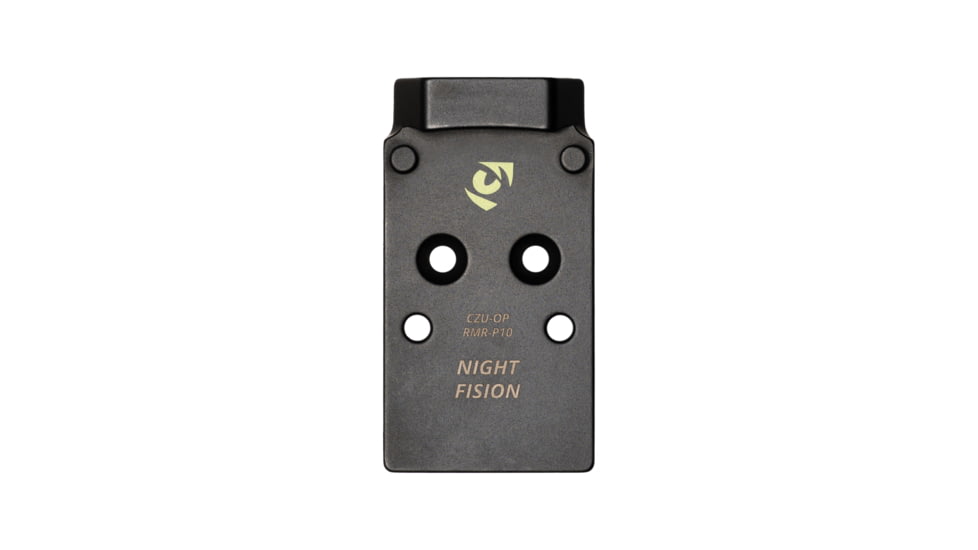 Night Fision Plate + Blacked Out Sights Combo RMR/507c to CZ-P10, Black, CZU-OPBS-RMR-P10-ZXZX