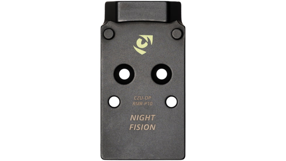 Night Fision Holosun 507c Adaptor Plate, Black, CZU-OP-RMR-P10