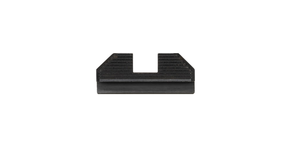 Night Fision Standard Height Fiber Optic Sight Set, Glock 17/19/45/48, Red Front, Black, GLK-001-163-175-RFZX