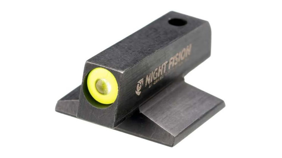 Night Fision 1911 Tritium Front Sight, .180 Blade Yellow Ring, 1911-325-001-YGXX